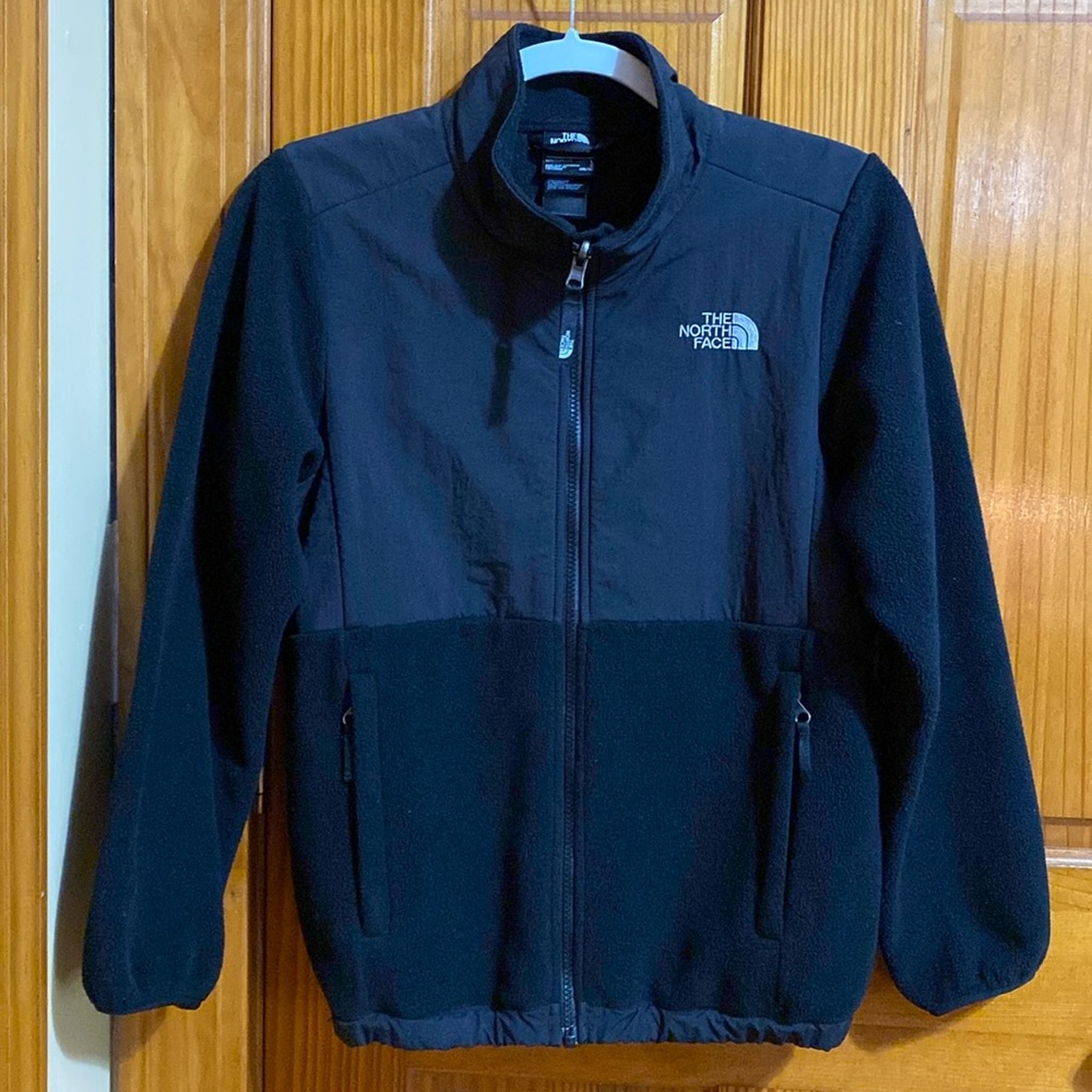 Girls North Face Zip Front Jacket